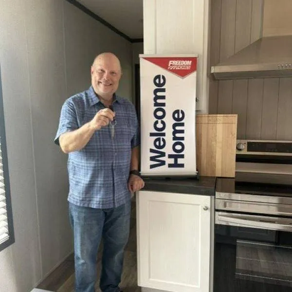 BRIAN A. welcome home image
