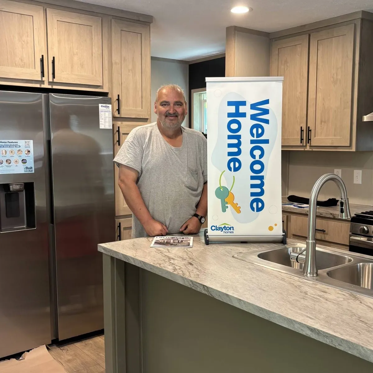 MICHAEL M. welcome home image