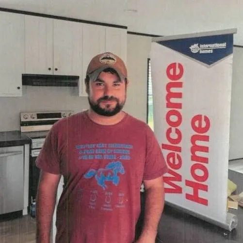 RUSTY F. welcome home image