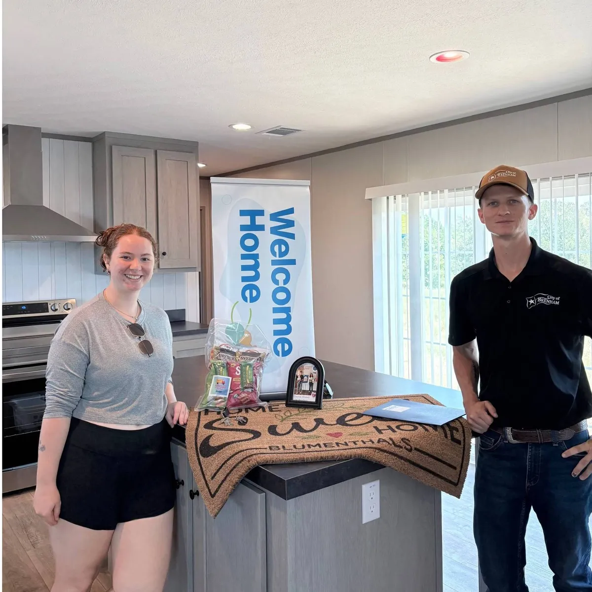 WILLIAM B. welcome home image