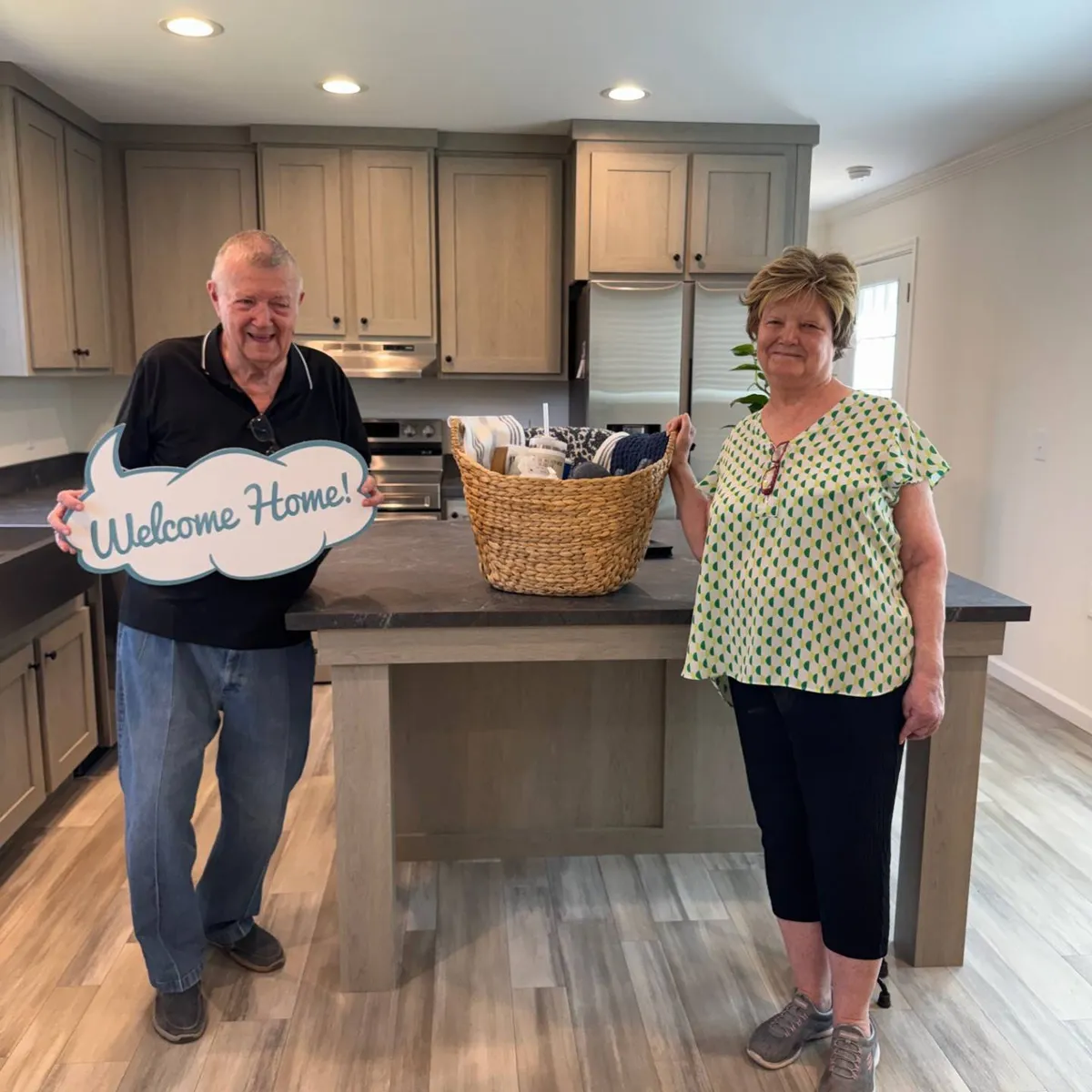 Wess D. welcome home image