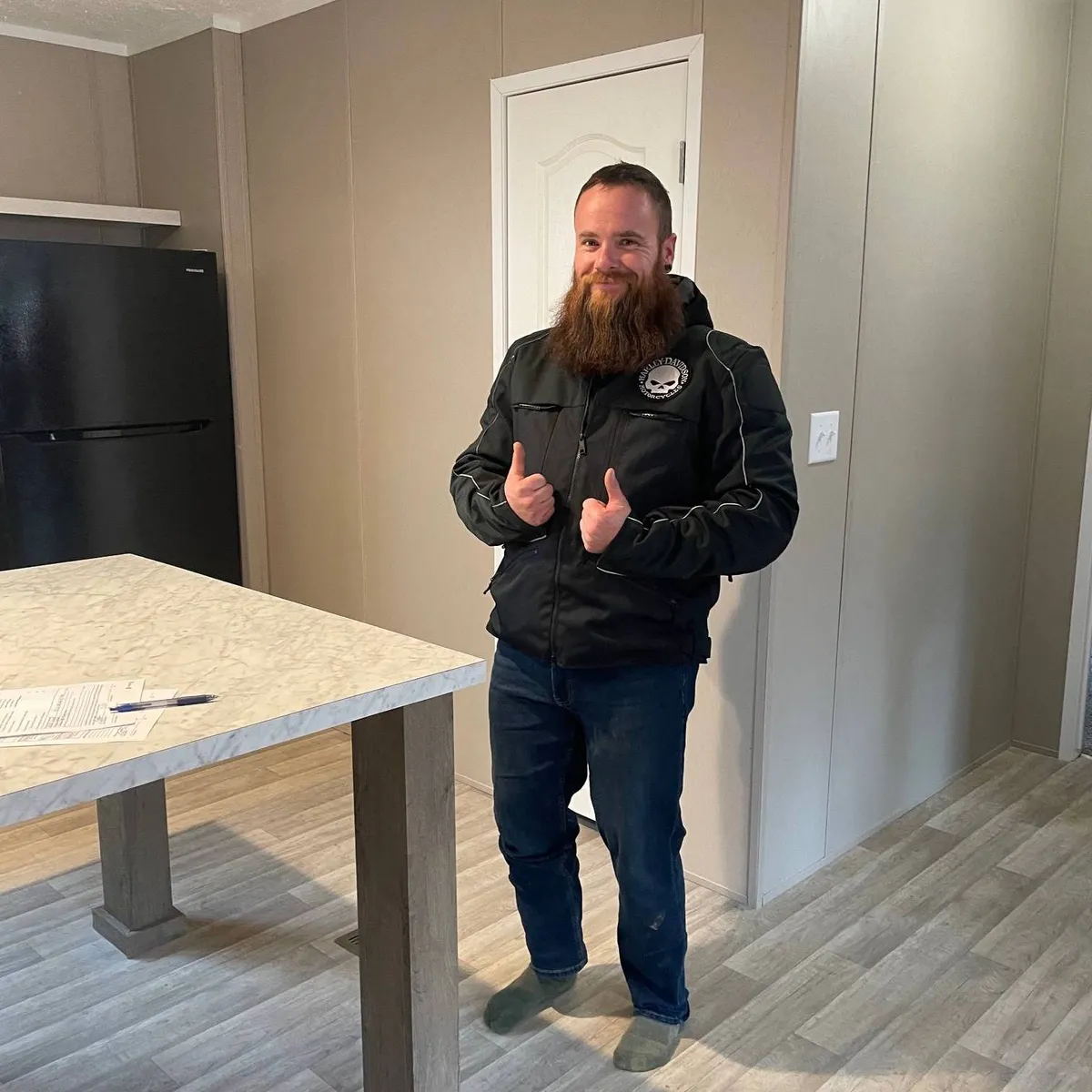 GREGORY P. welcome home image