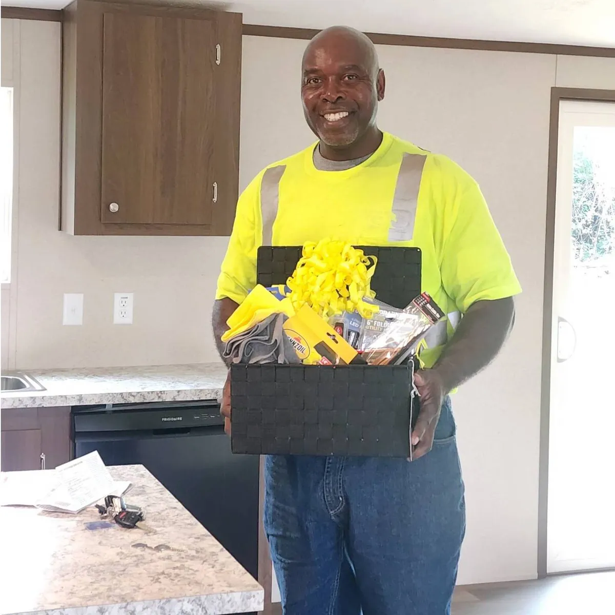 DERRICK B. welcome home image