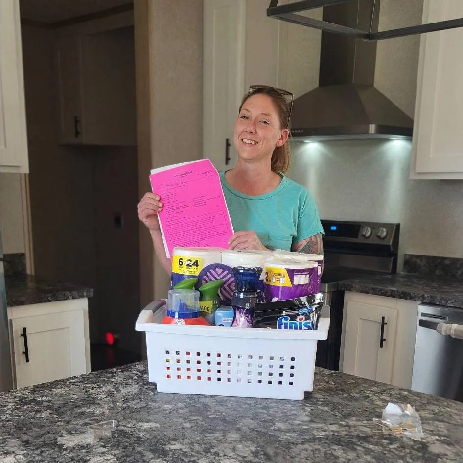 AMBER W. welcome home image