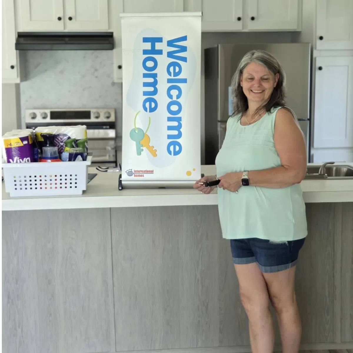 JULIA D. welcome home image