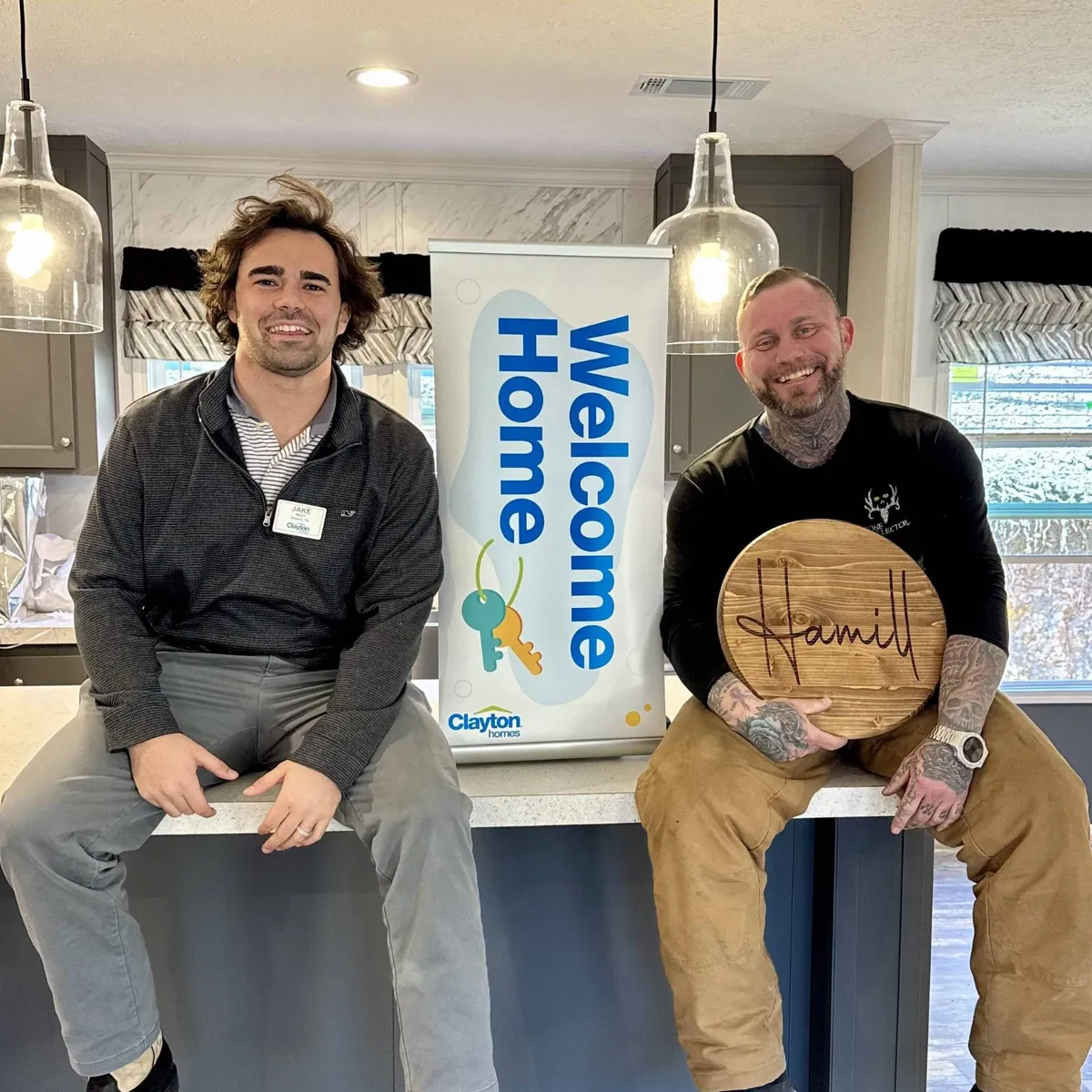 James H. welcome home image