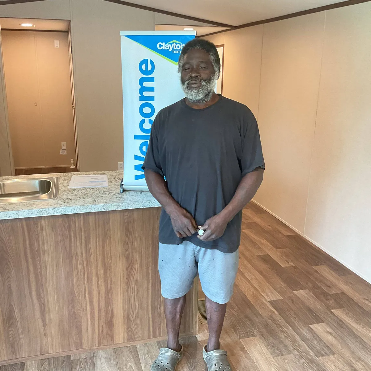 Cornell J. welcome home image