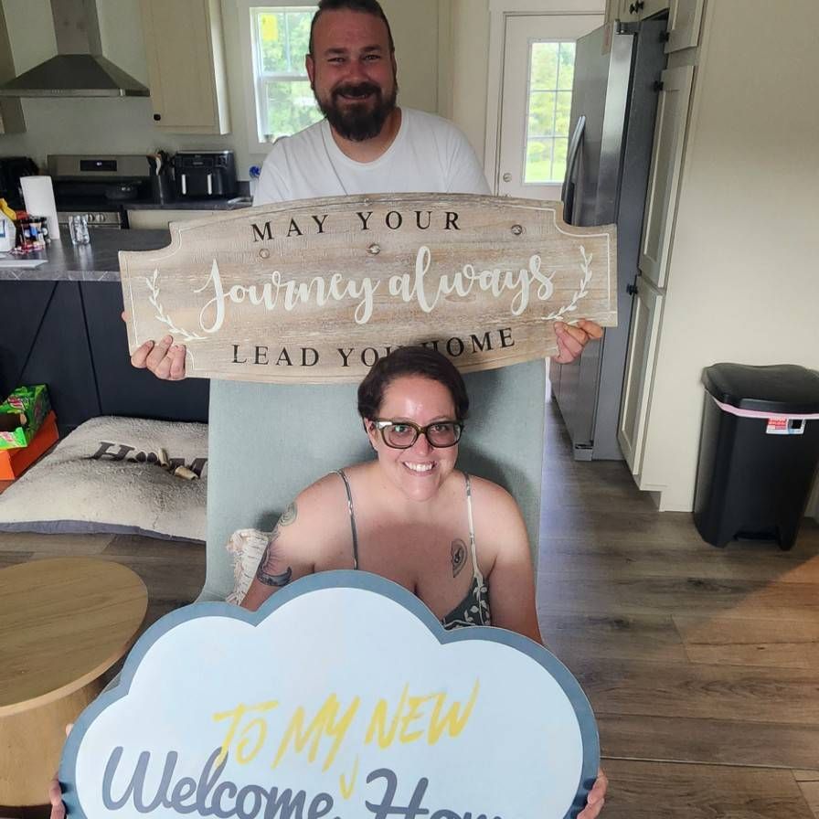 JUSTIN M. welcome home image
