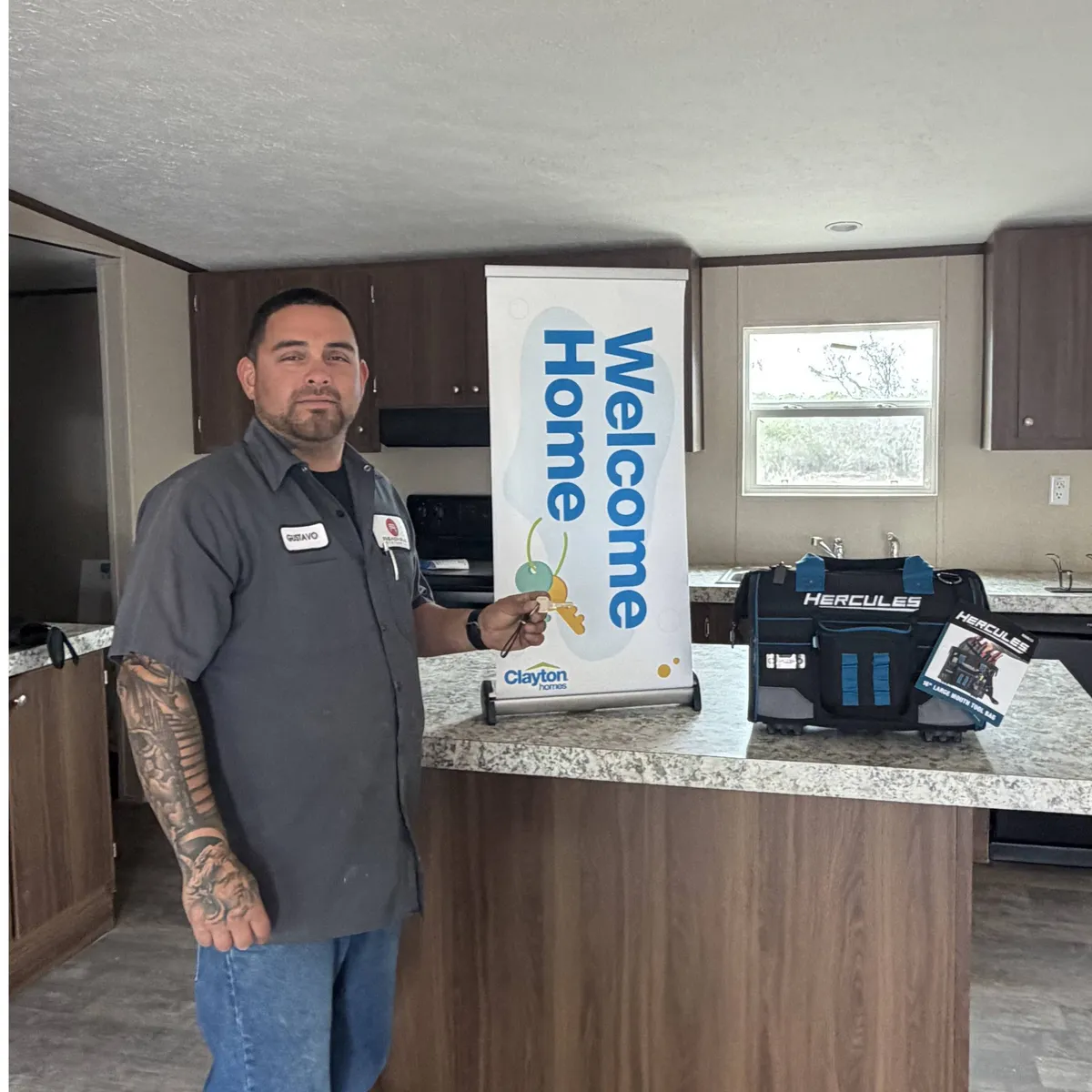 GUSTAVO P. welcome home image
