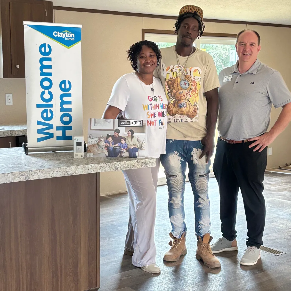 LASHAWN H. welcome home image