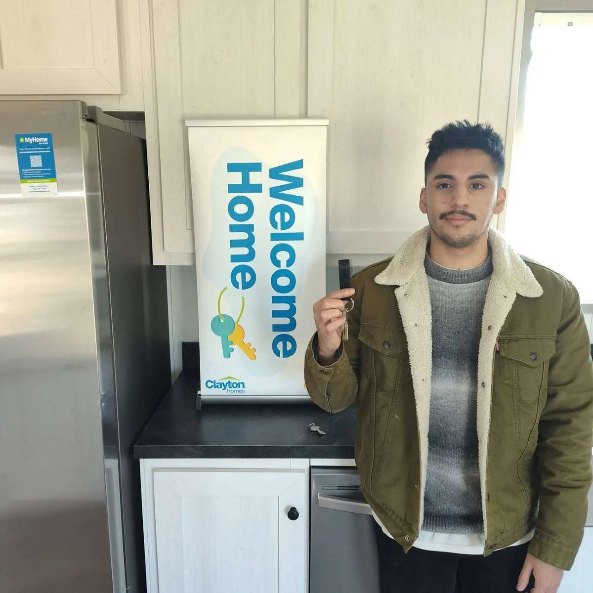 JUAN T. welcome home image