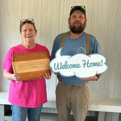 Brian E. welcome home image