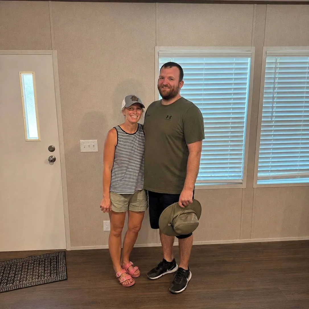 Gage C. welcome home image