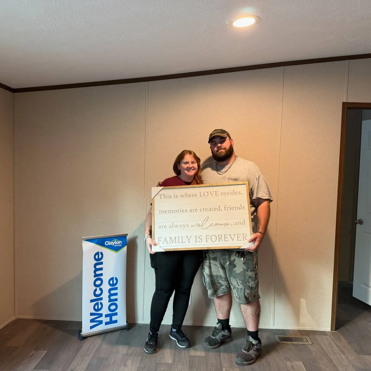 MATTHEW L. welcome home image