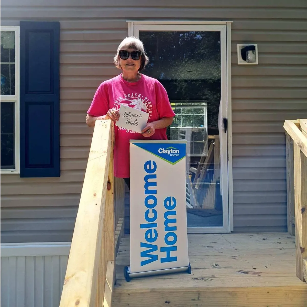 JOLYNNE M. welcome home image