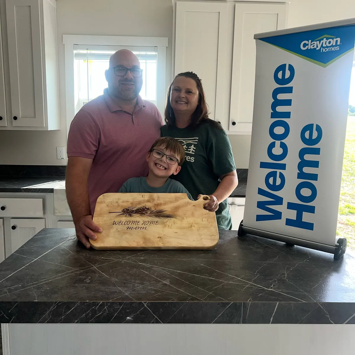 MICHAEL M. welcome home image
