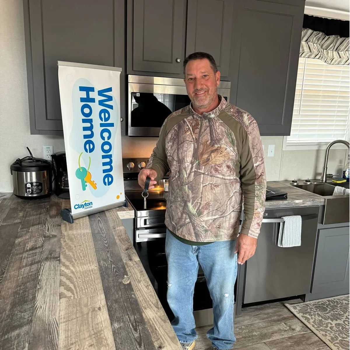 JOSEPH B. welcome home image