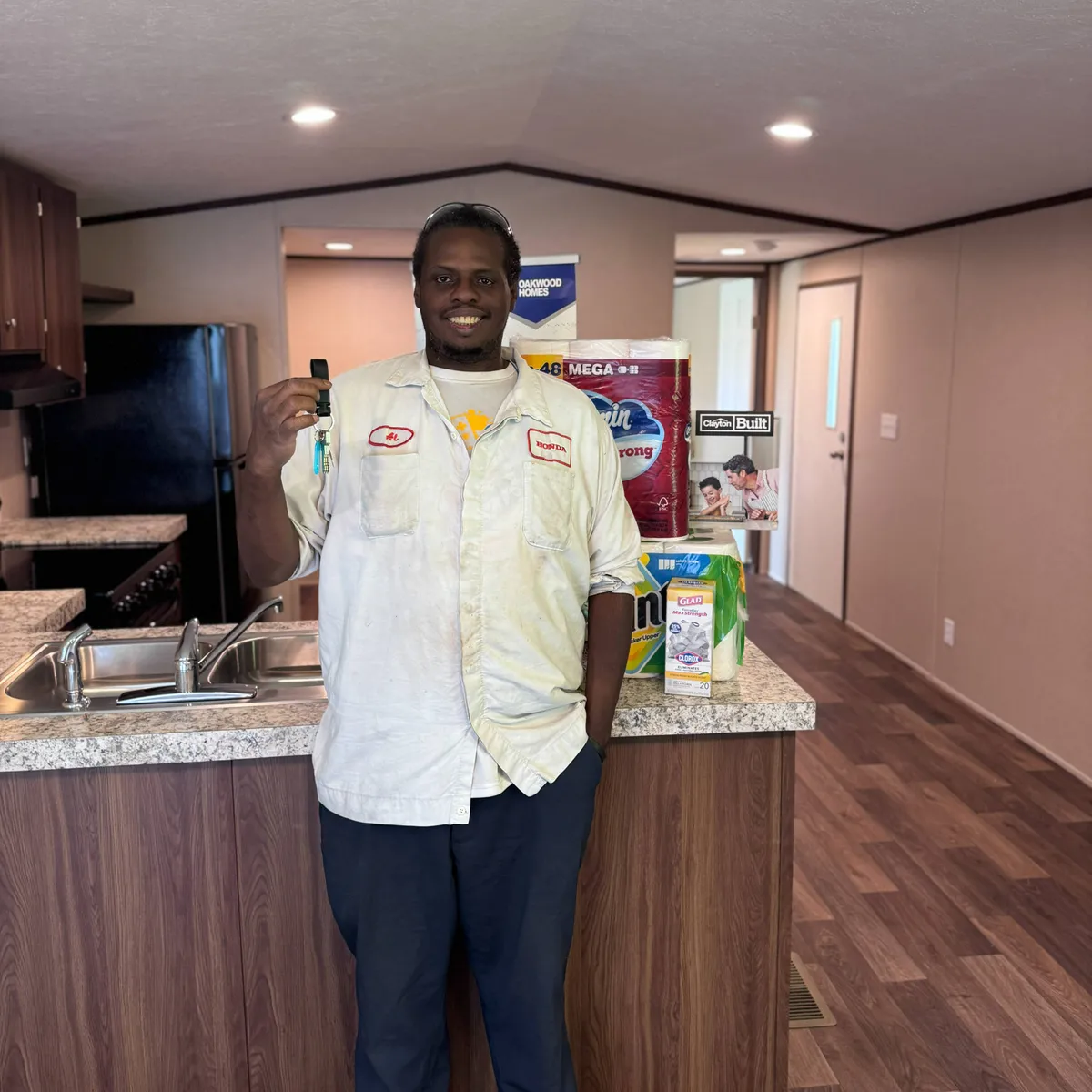 ALBERT T. welcome home image