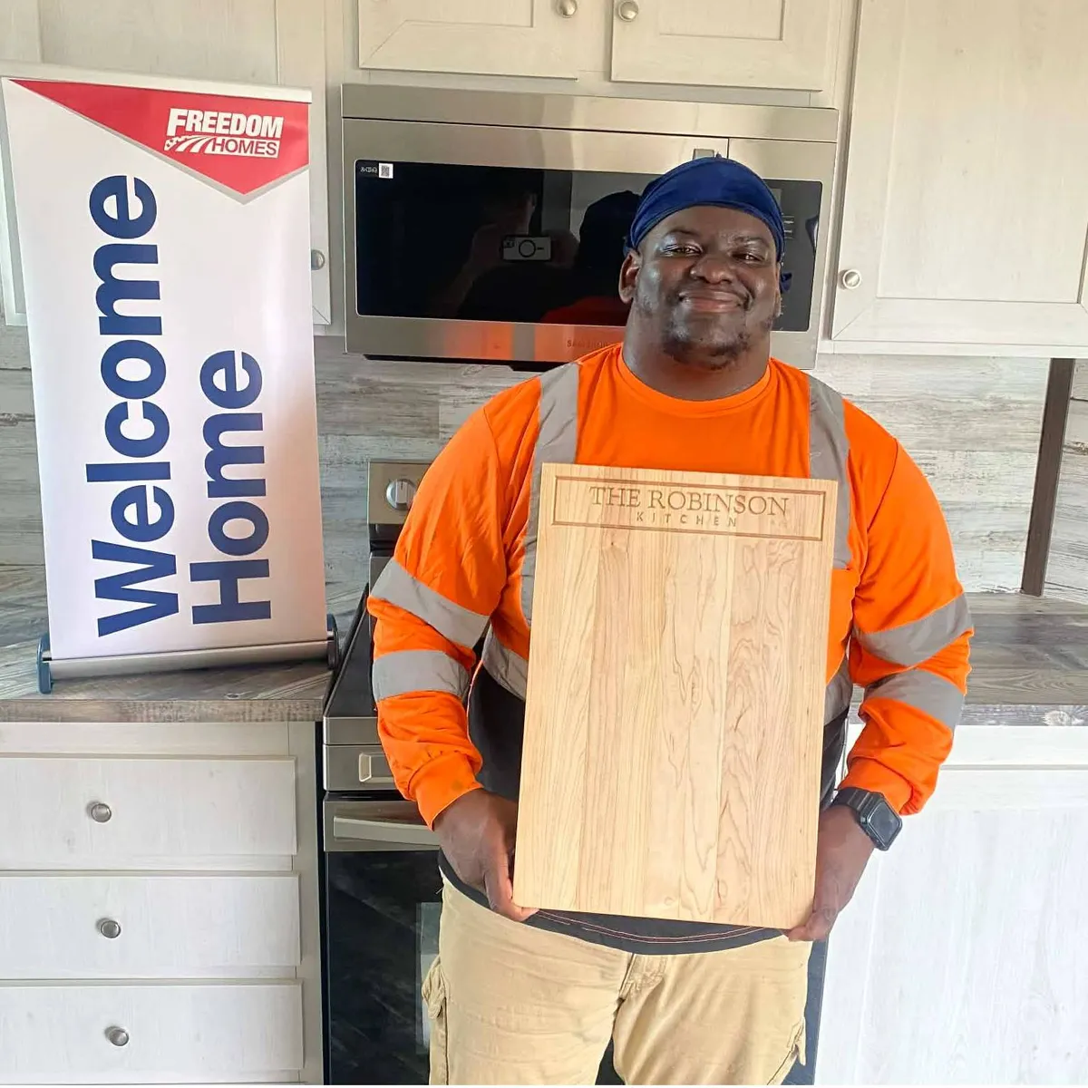 LAMARCUS R. welcome home image