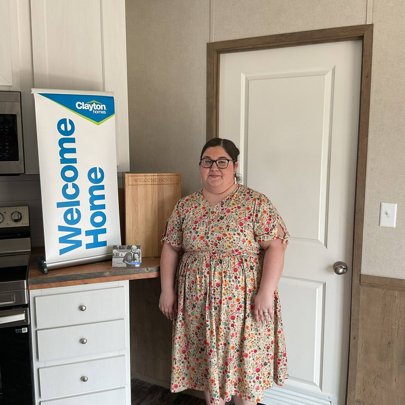 Kaitlyn R. welcome home image