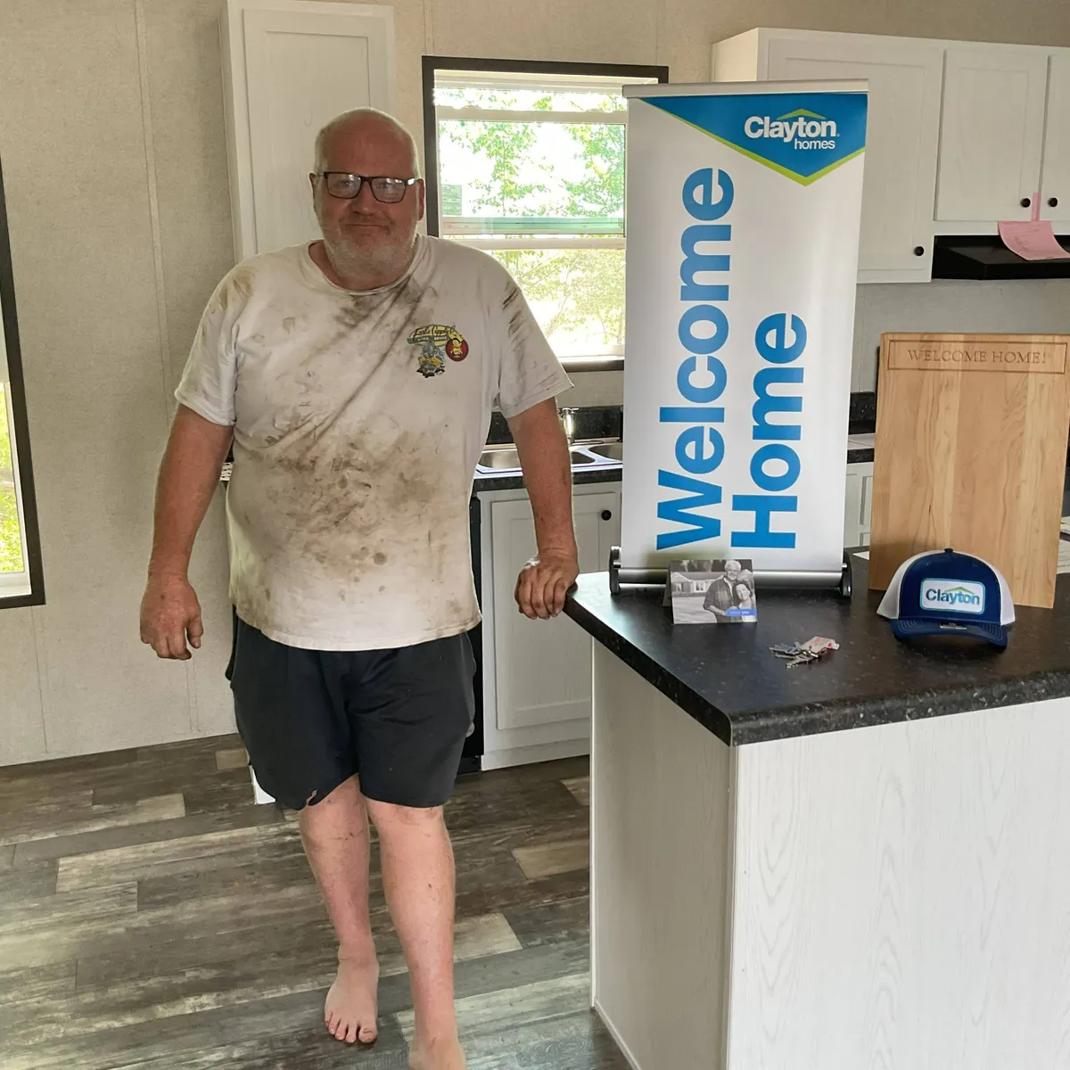 Corbin E. welcome home image