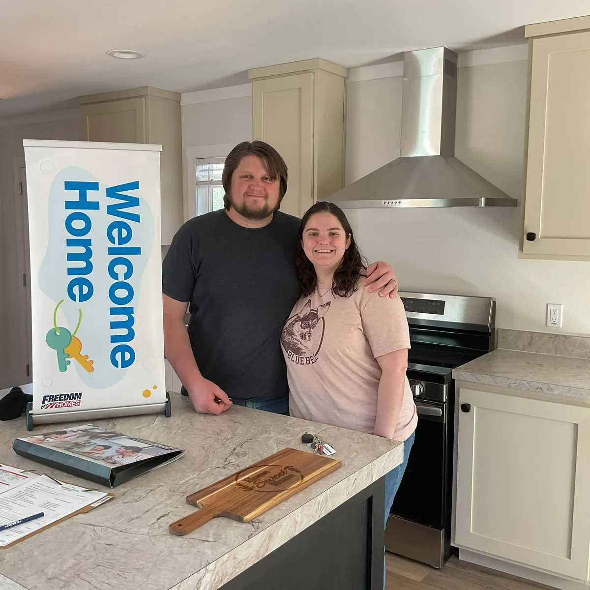 ANDREW A. welcome home image