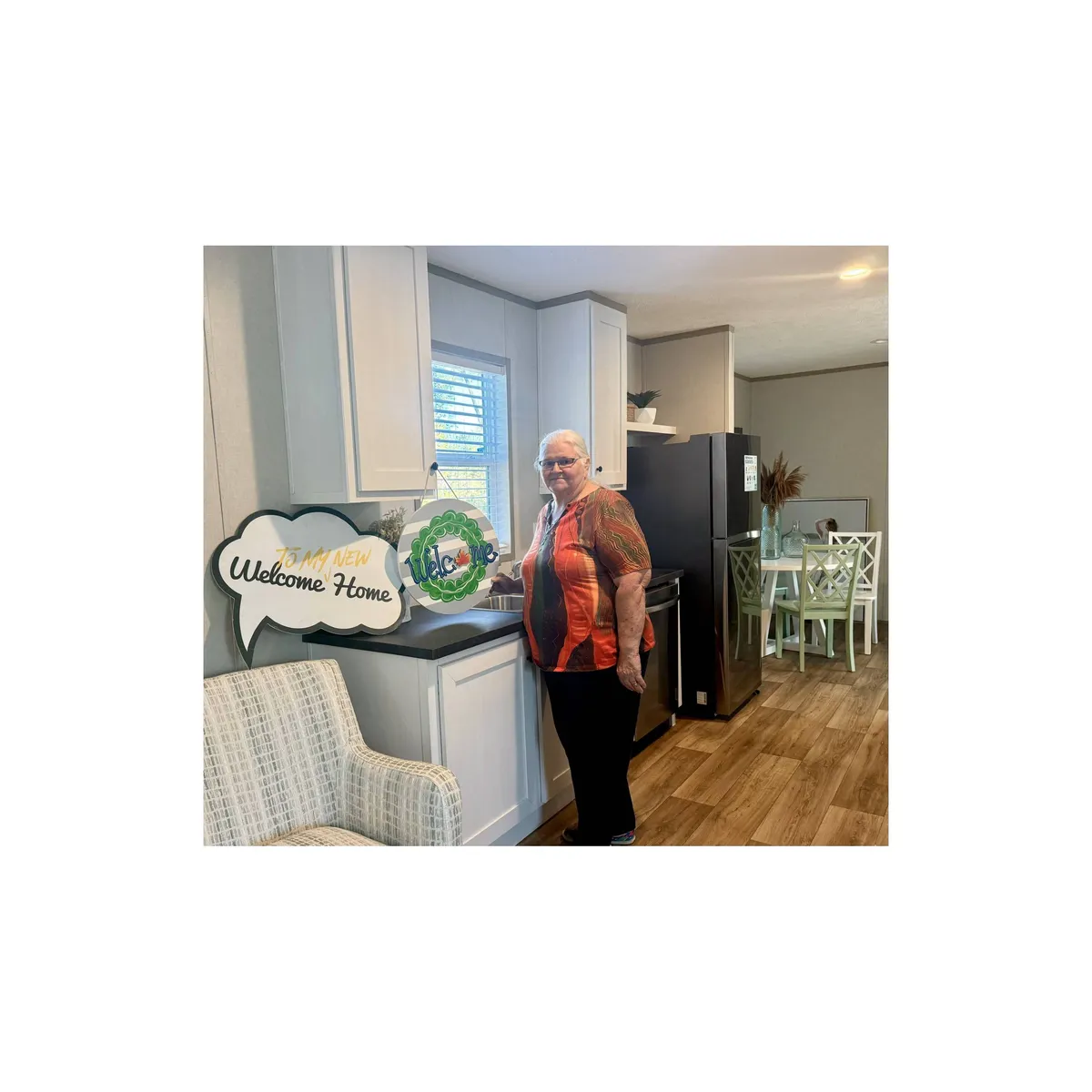 CAROLYN J. welcome home image