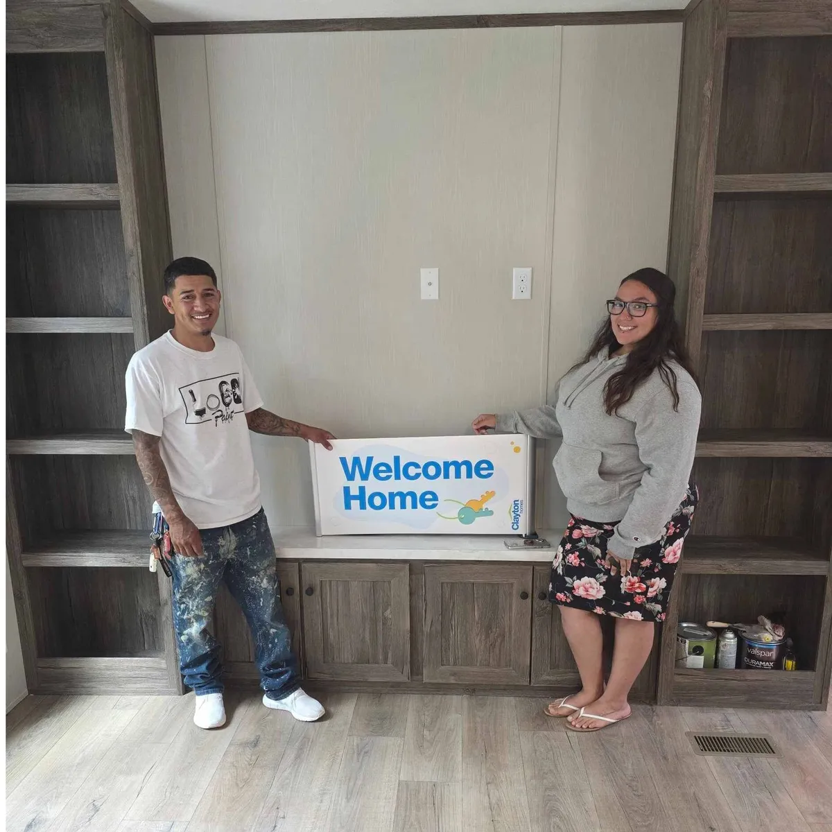 Abby P. welcome home image