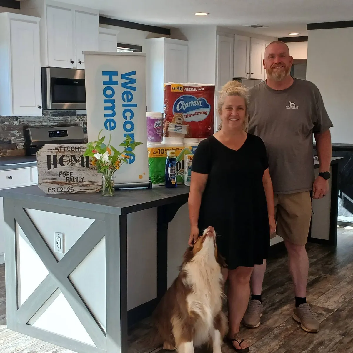 KEVIN P. welcome home image