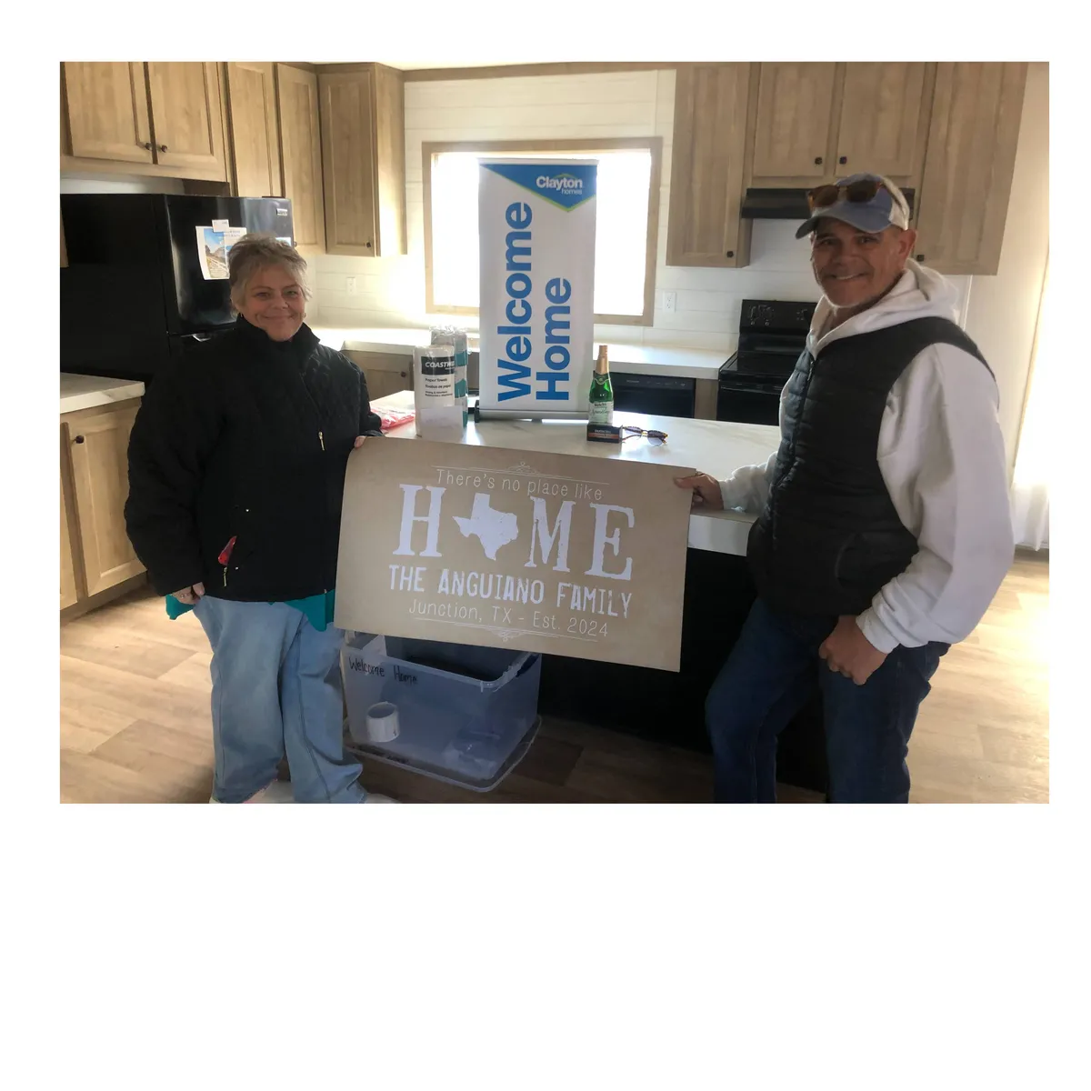 Zane A. welcome home image