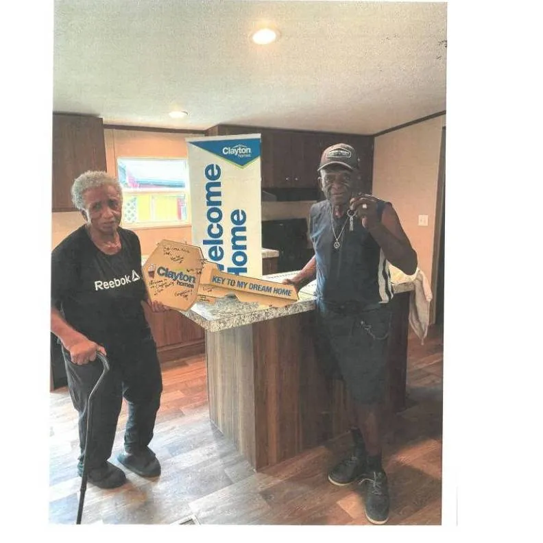 MELVIN G. welcome home image