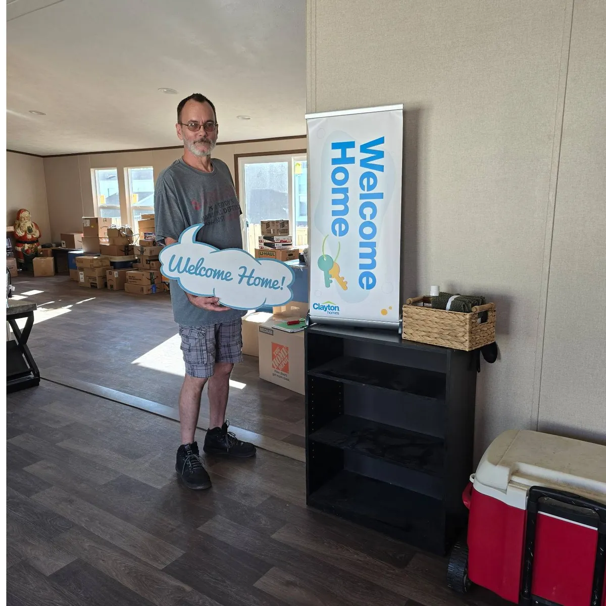 DWAYNE B. welcome home image