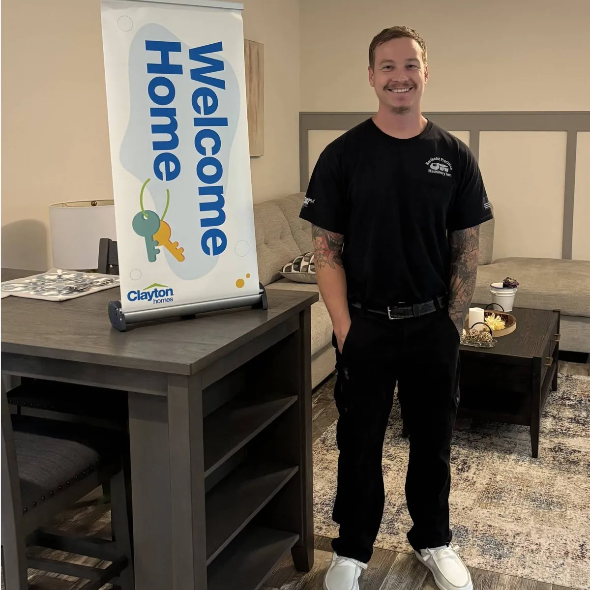 CHRIS H. welcome home image