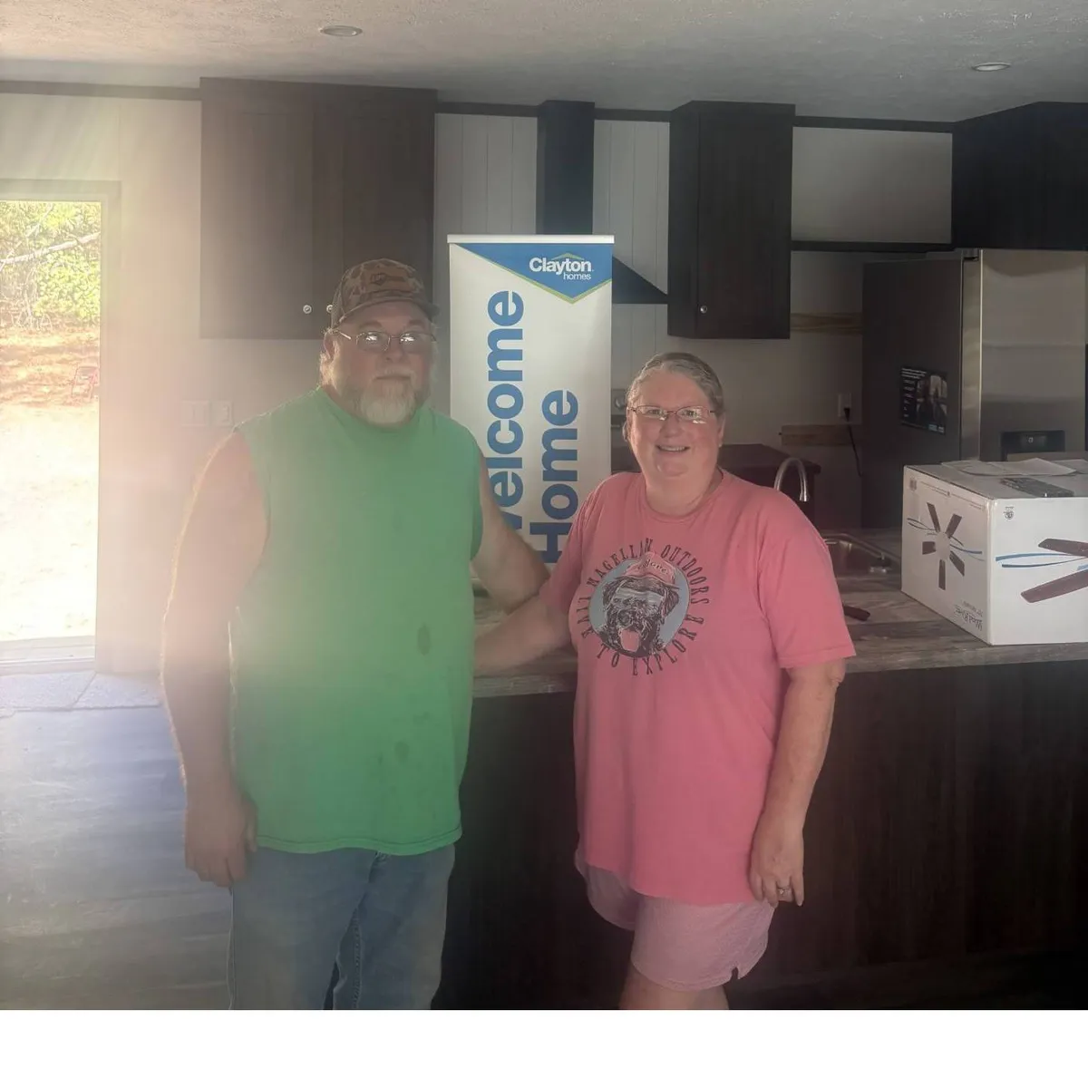 RONALD J. welcome home image