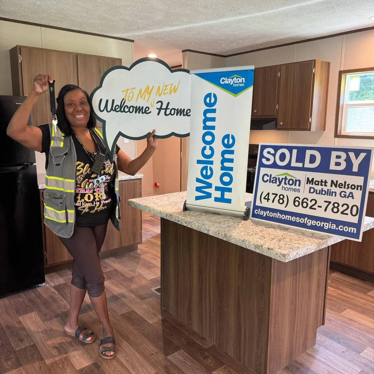 MONICA C. welcome home image