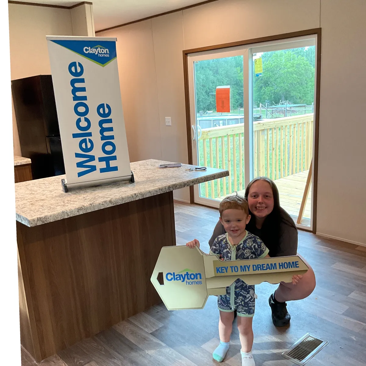 TIMOTHY M. welcome home image