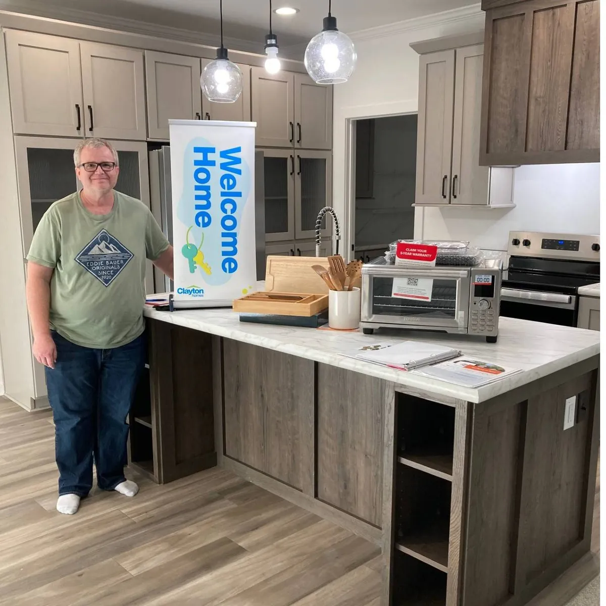 ROY M. welcome home image