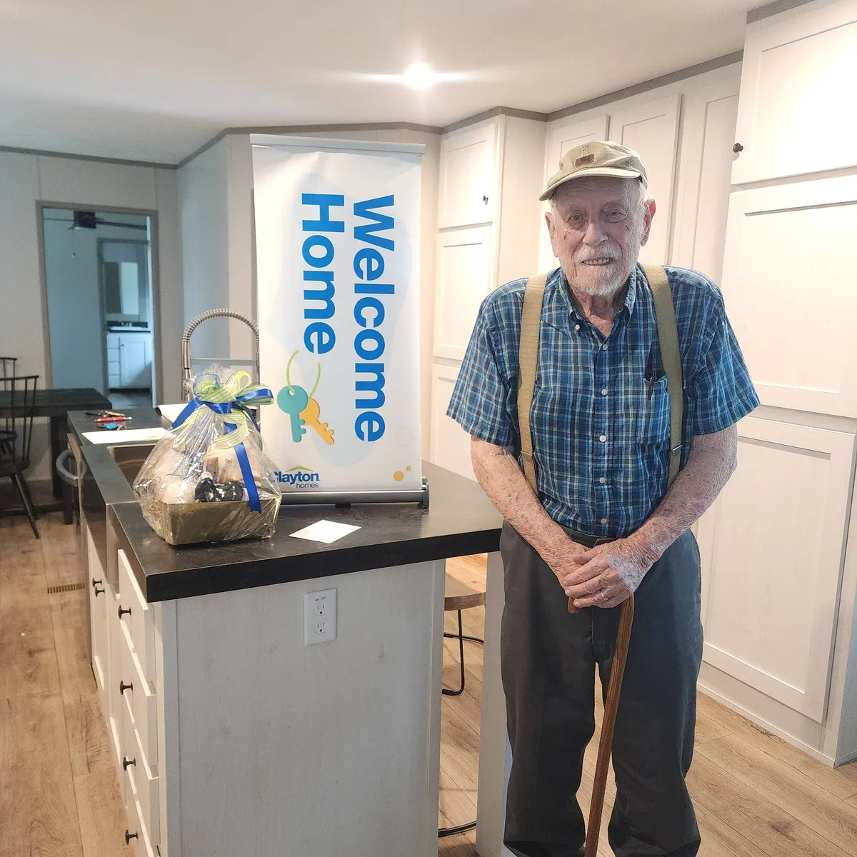 JOHN H. welcome home image