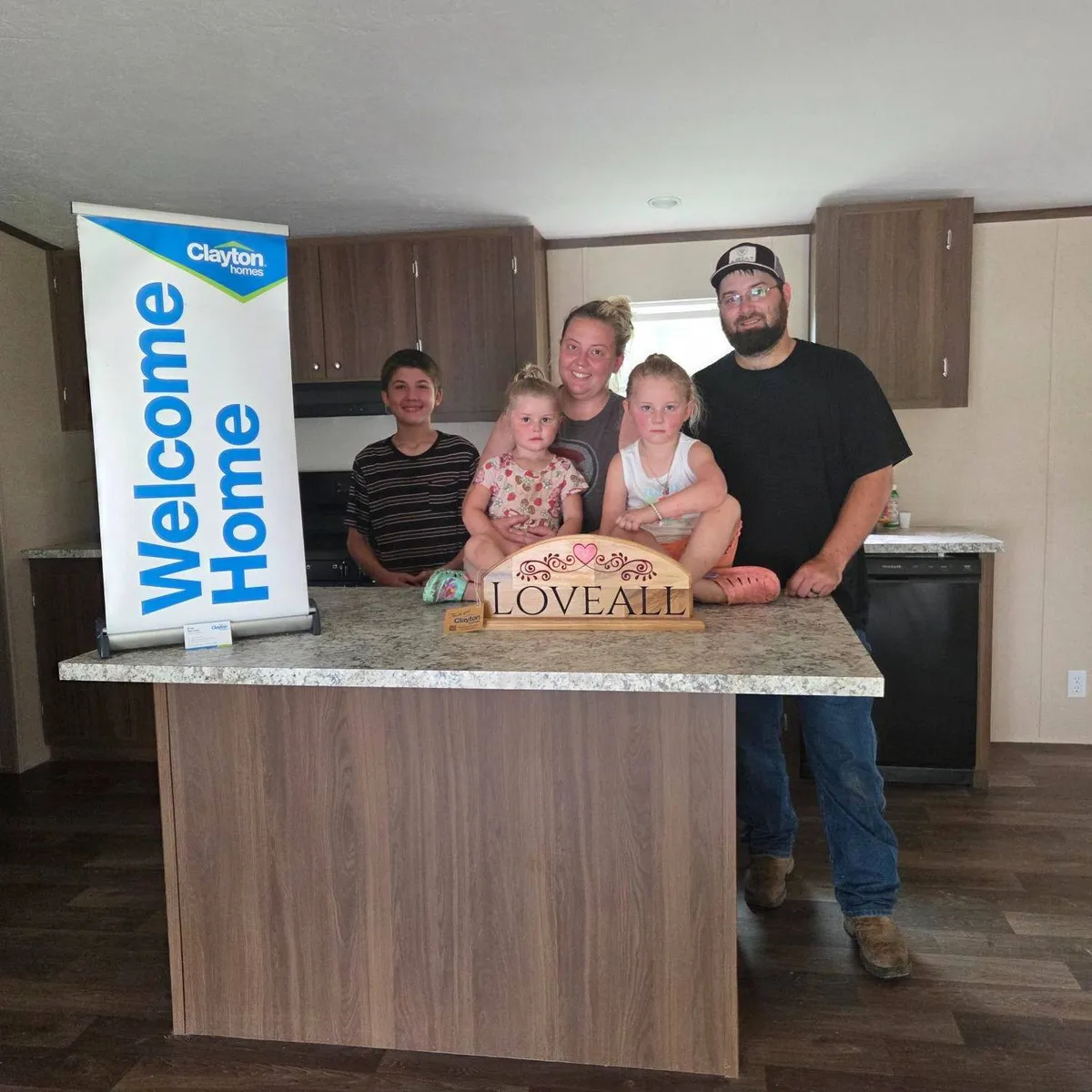 MORGAN L. welcome home image