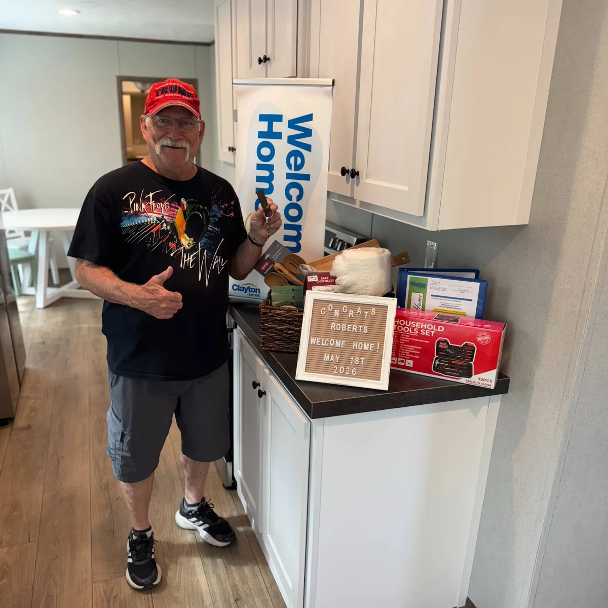 Ray R. welcome home image