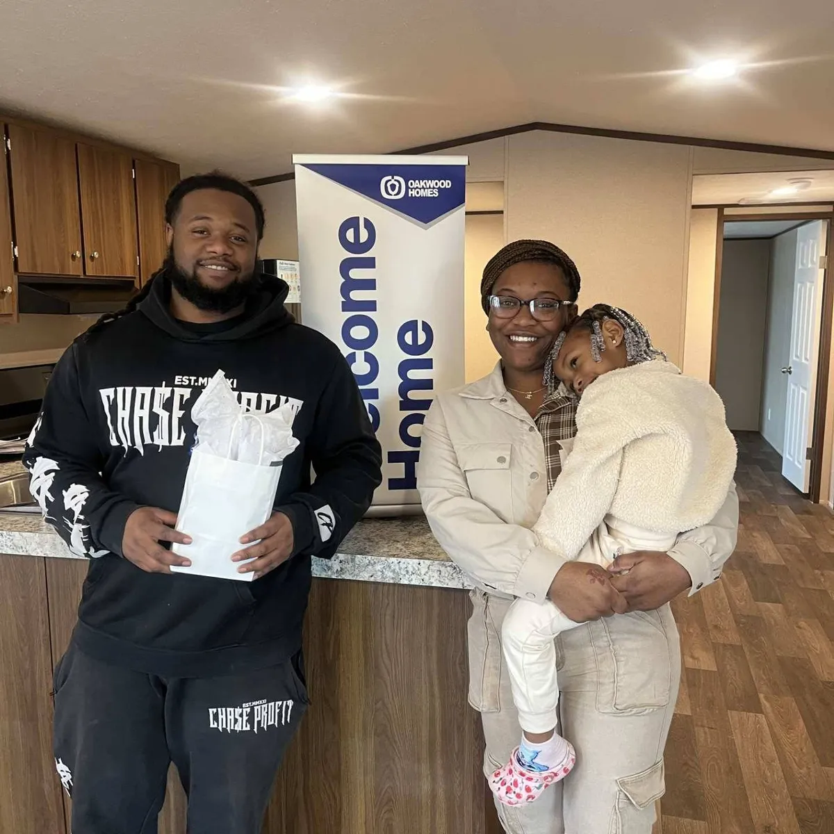 Brianna G. welcome home image