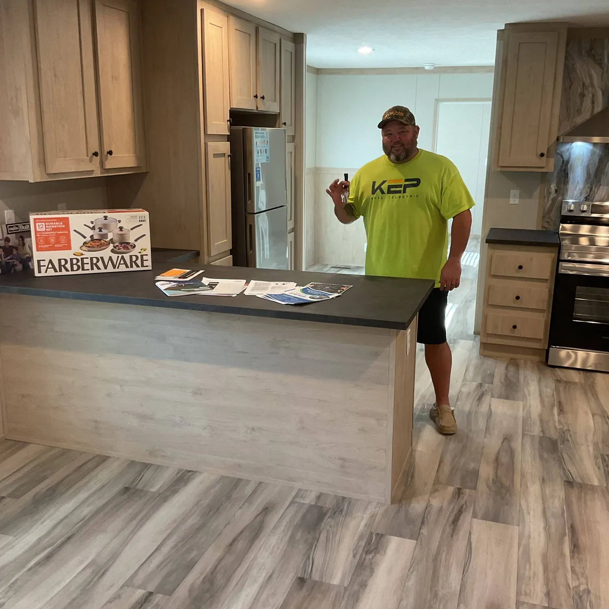 BRIAN L. welcome home image