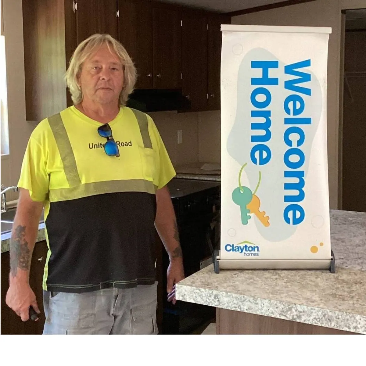 JAMES P. welcome home image