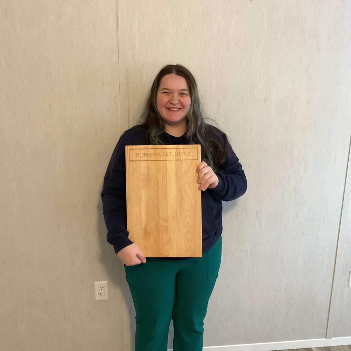 ZOE H. welcome home image