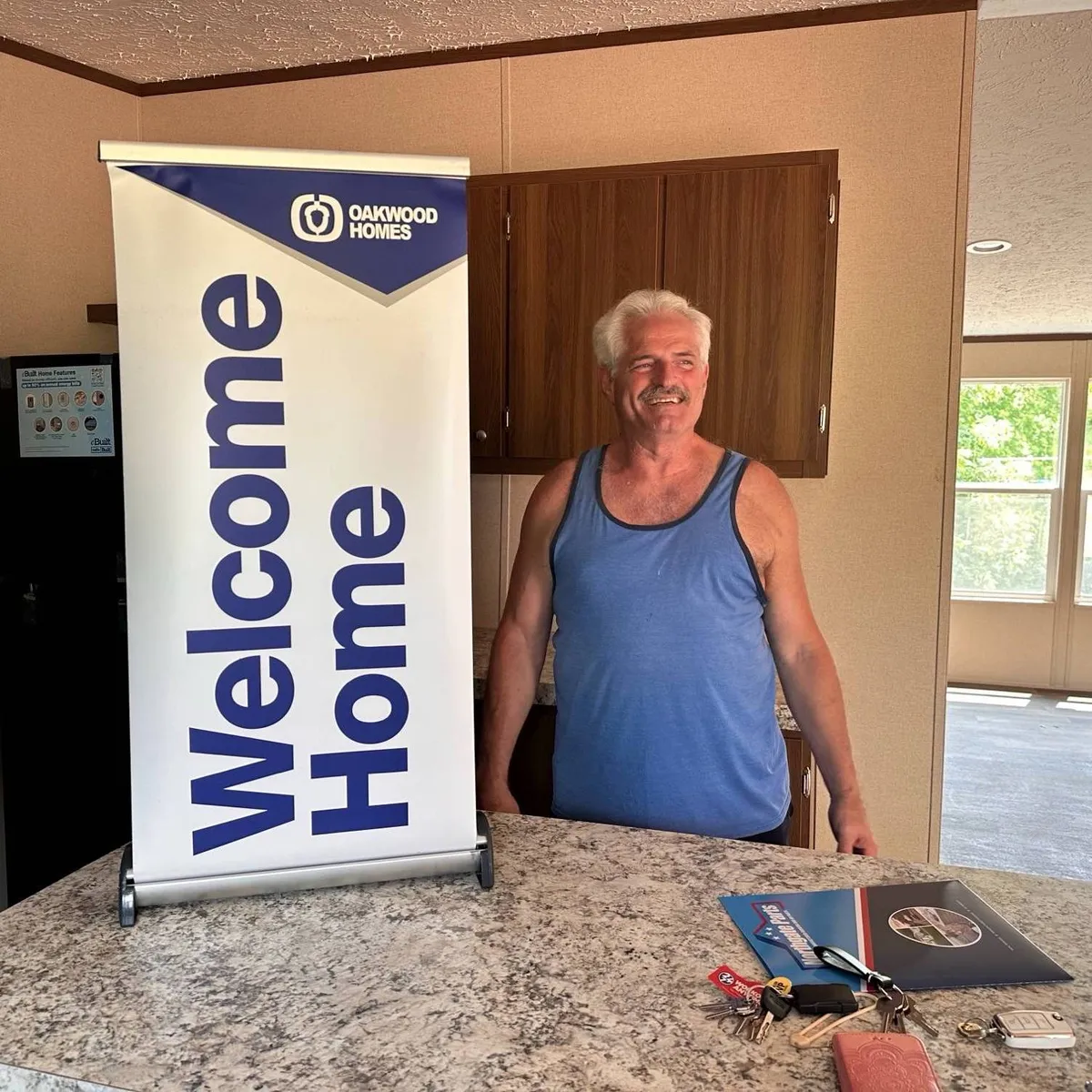 STEVEN R. welcome home image