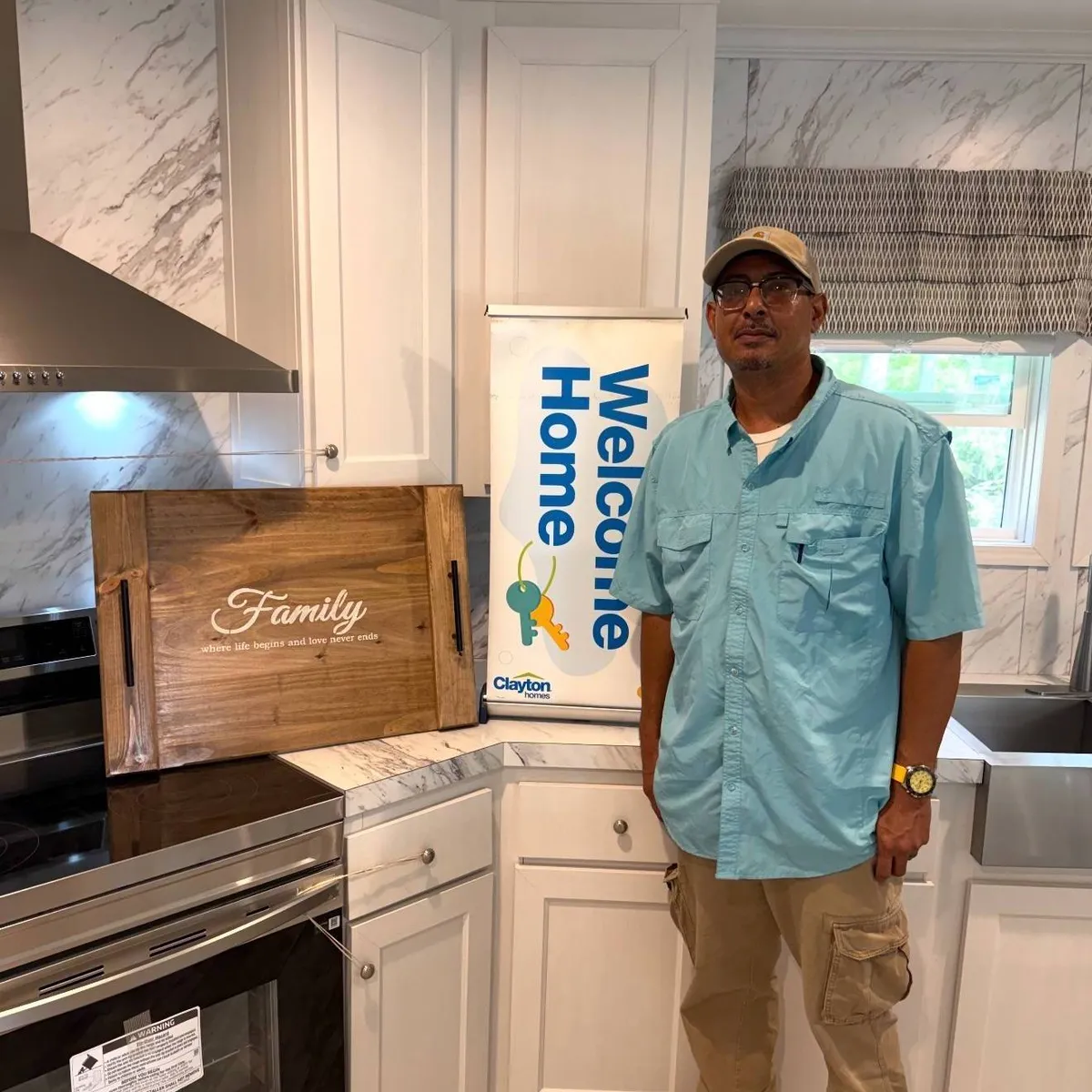 TRAVIS C. welcome home image