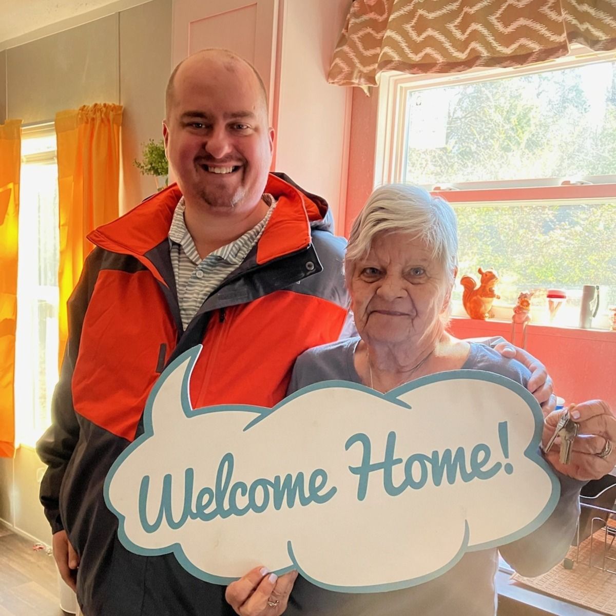 DIANE M. welcome home image