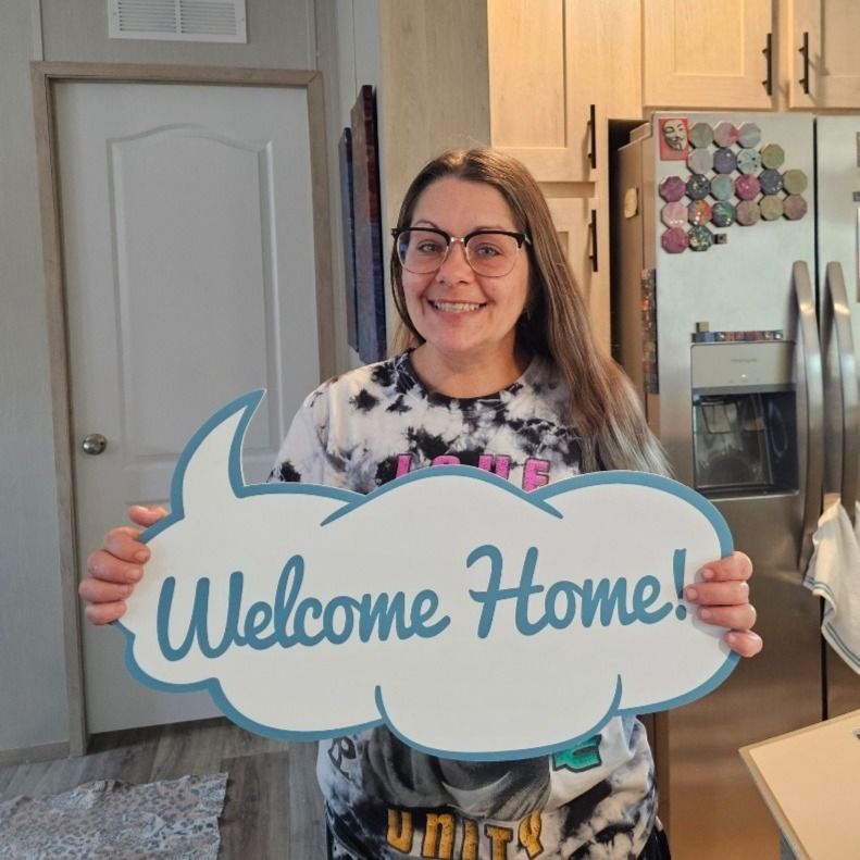 KELLI S. welcome home image
