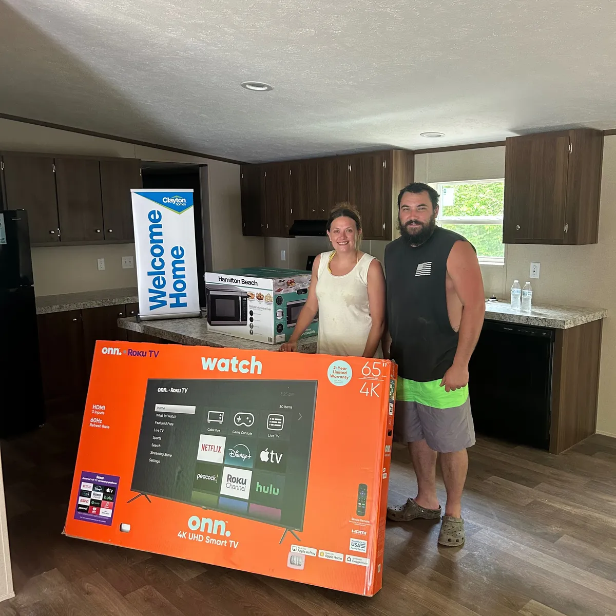 Brandon N. welcome home image