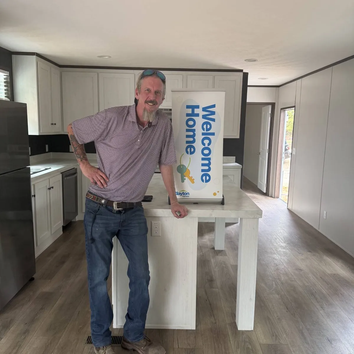 MICHAEL-PATRICK M. welcome home image